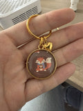 La médaille renard marron