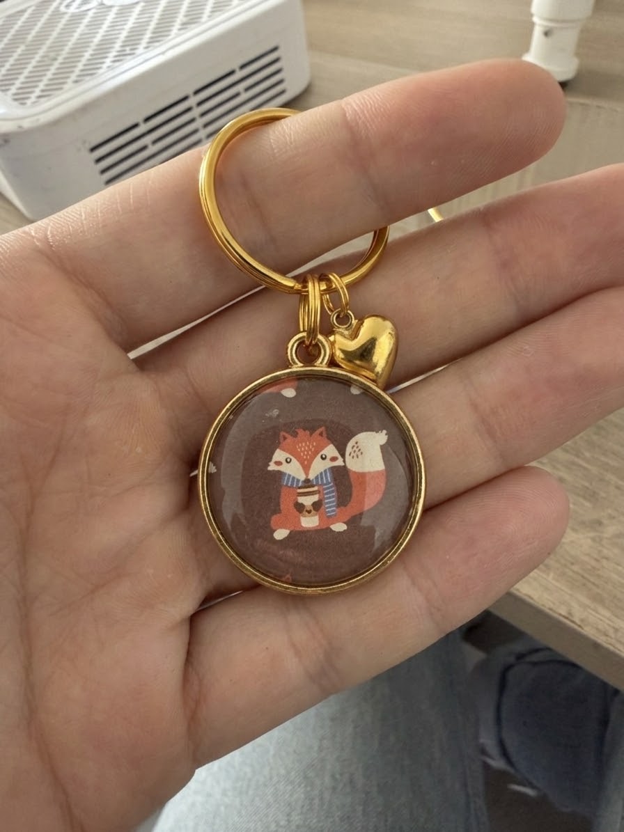 La médaille renard marron